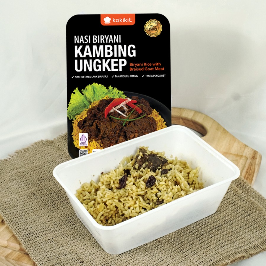 Nasi Biryani Kambing Ungkep