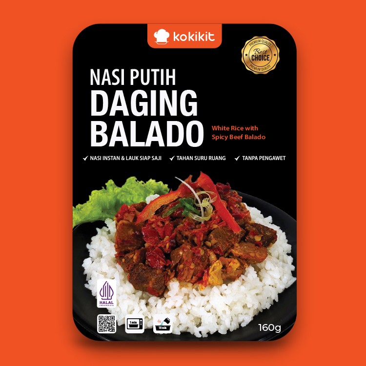 Nasi Keraton Daging Balado