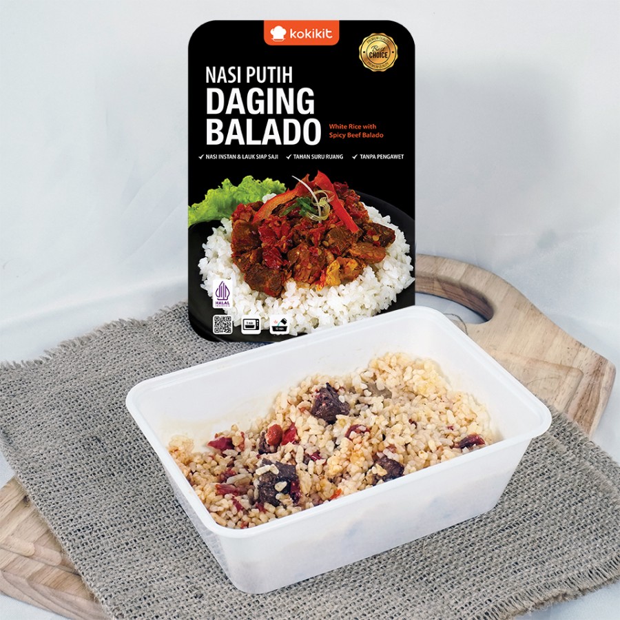 Nasi Keraton Daging Balado