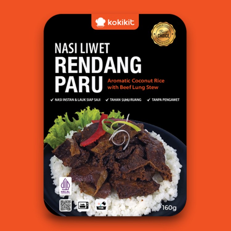 Nasi Liwet Rendang Paru