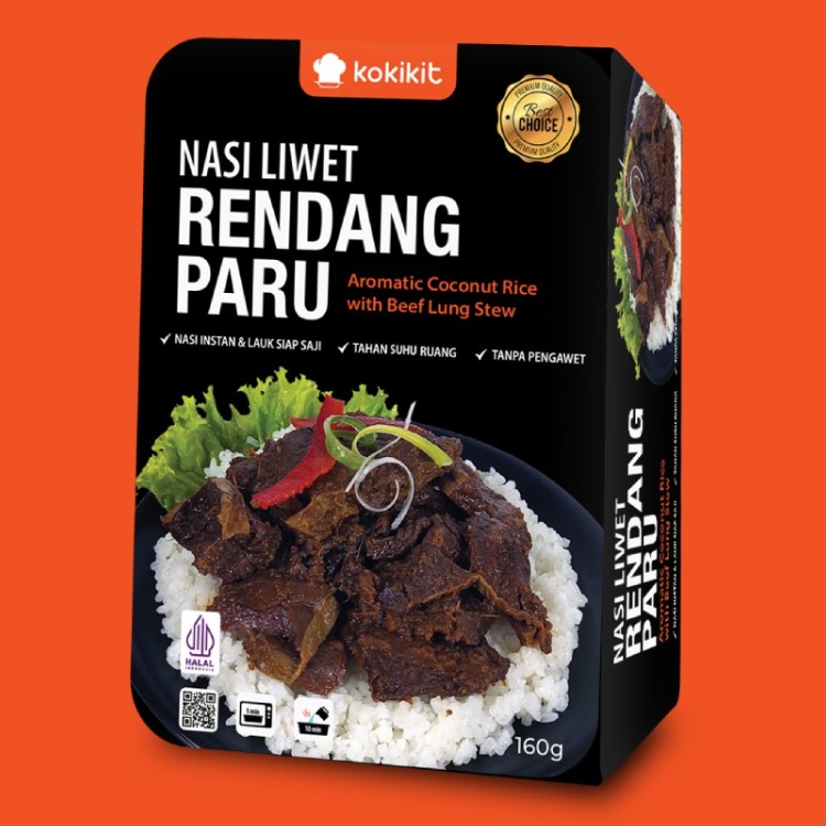 Nasi Liwet Rendang Paru